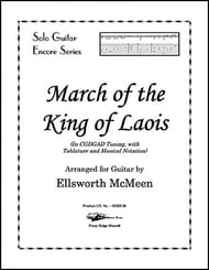 March of the King of Laois Guitar and Fretted sheet music cover Thumbnail